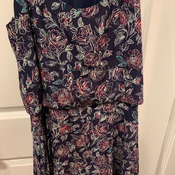 Joie ‘Nanon' Print Silk Blouson Floral Print - Picture 7 of 8